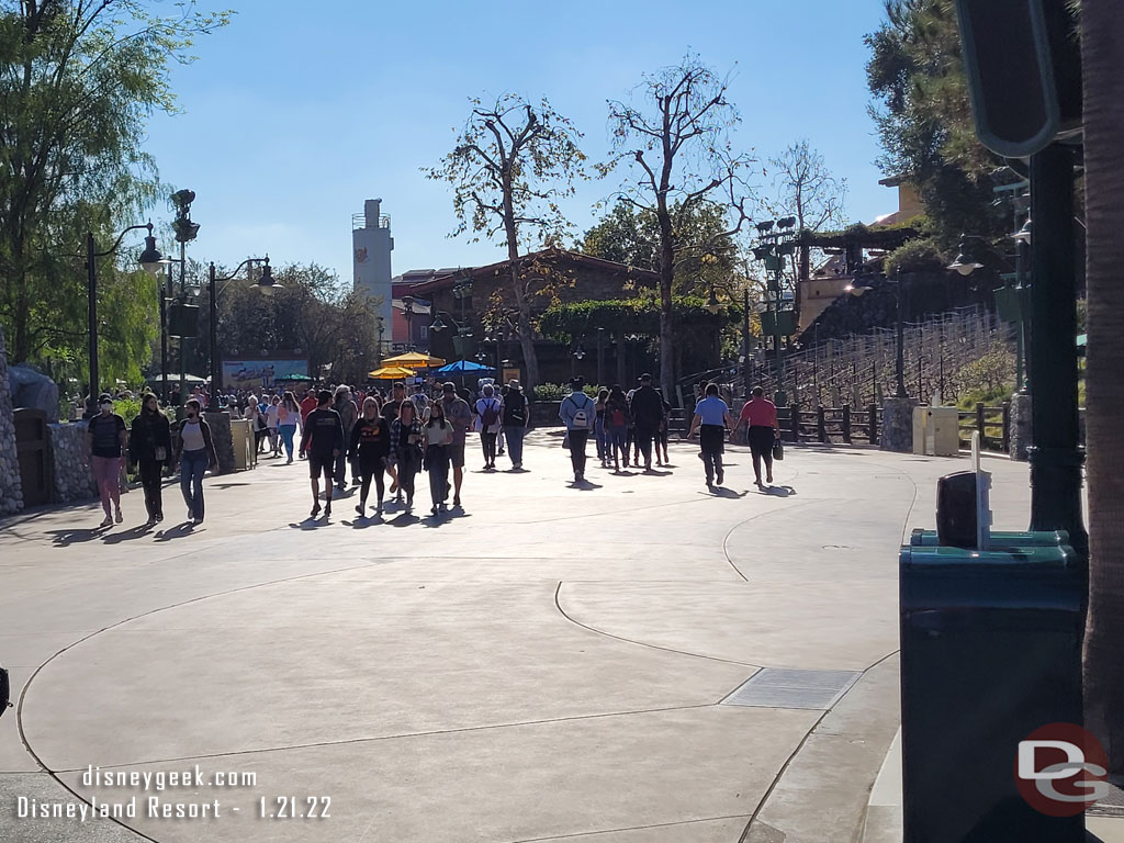 The Marketplaces are gone and this section of the performance corridor is back to normal until March.