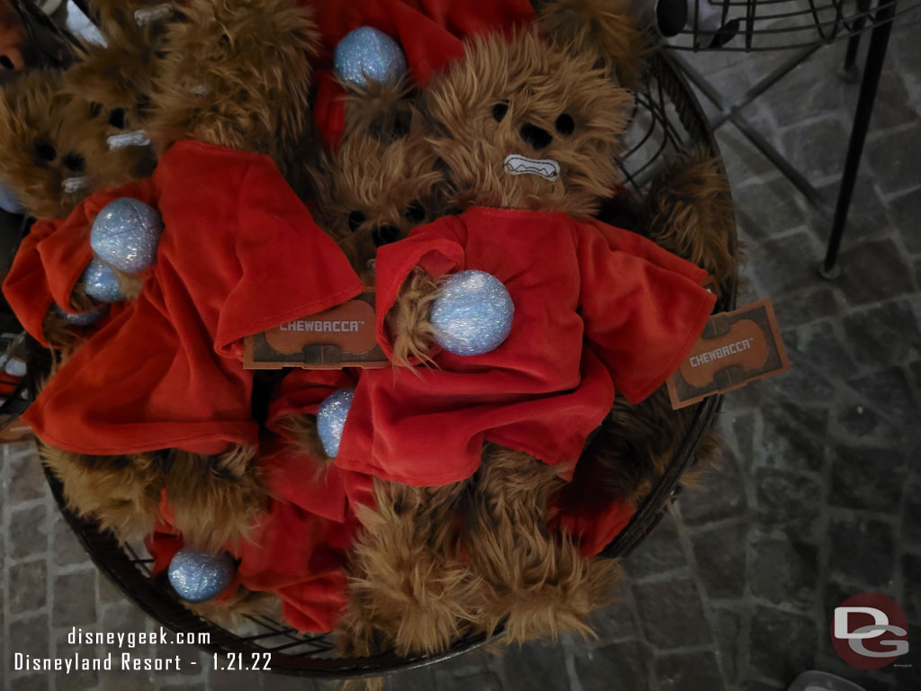 Star Wars Life Day Chewie plush