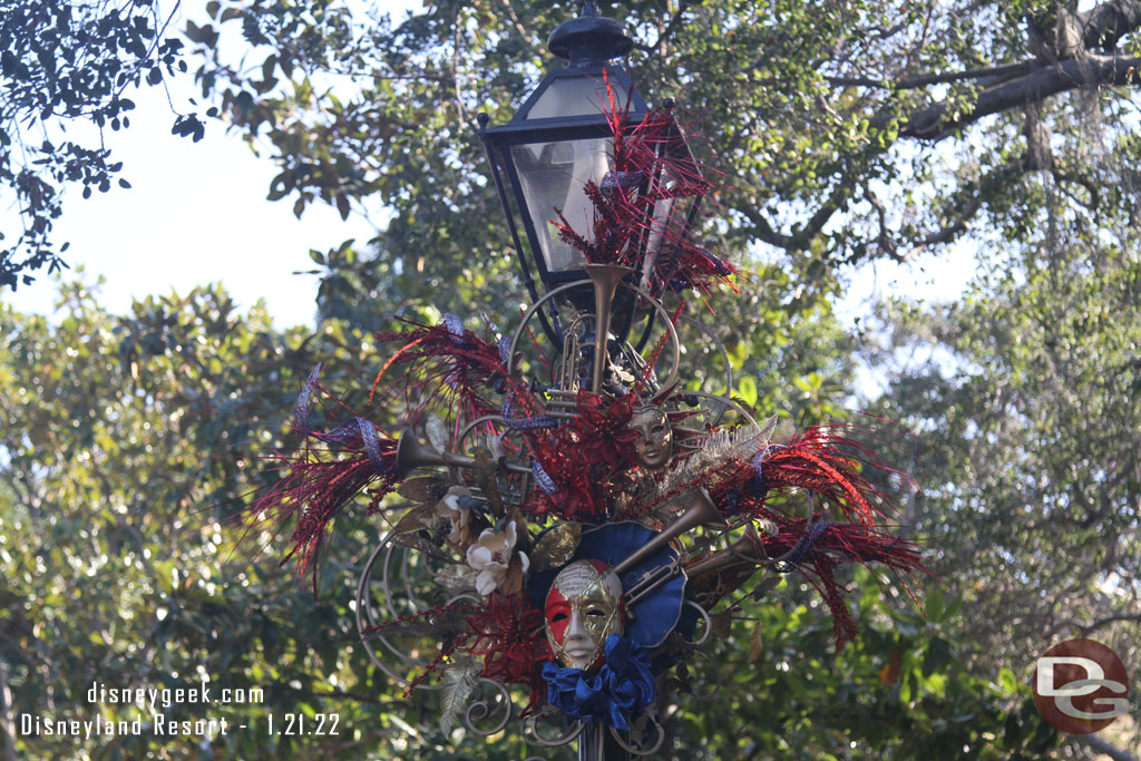 New Orleans Square is ready for Mardi Gras