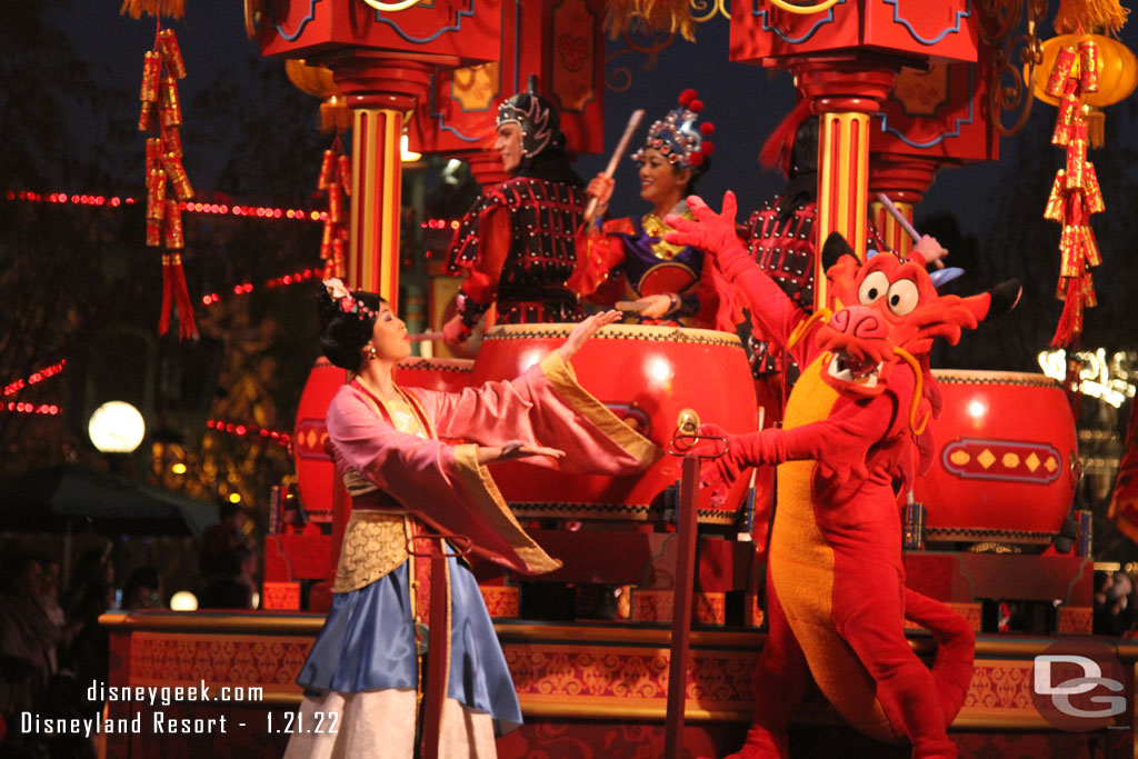 Mulan and Mushu