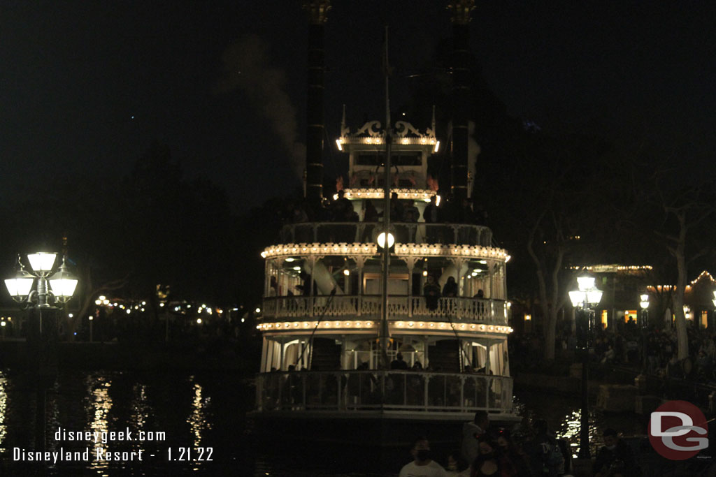 Night cruises on the Mark Twain.