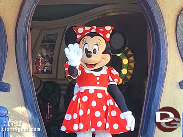 As was Minnie Mouse.