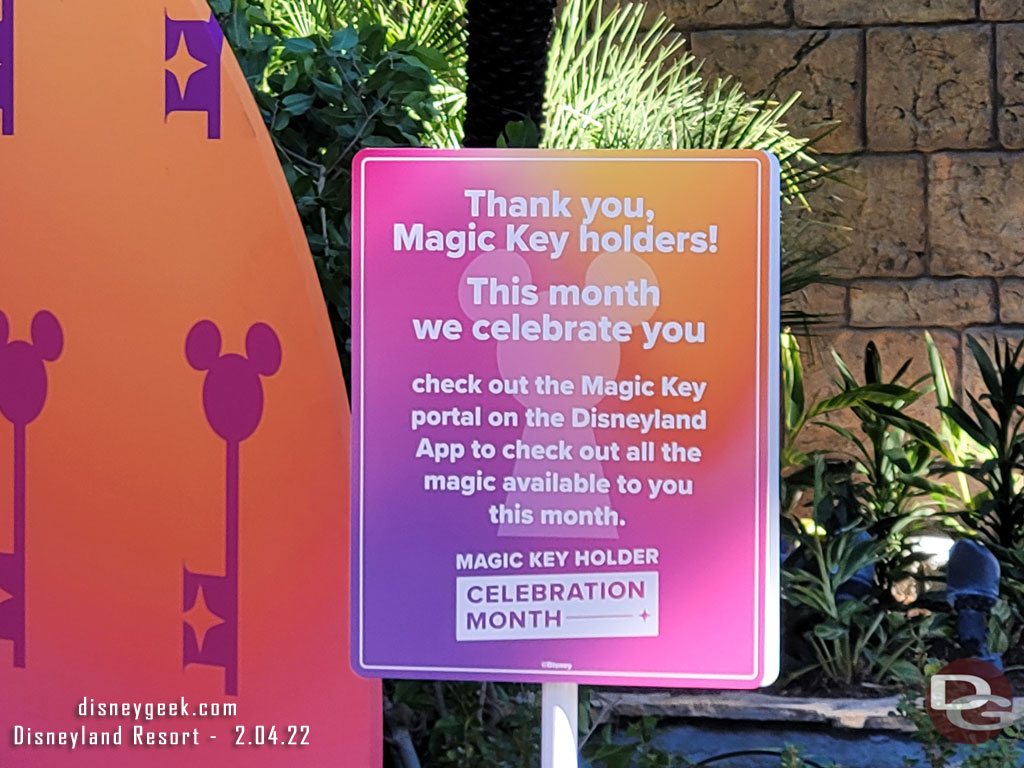 Across from the ESPN entrance is a photo op for Magic Key Holders.