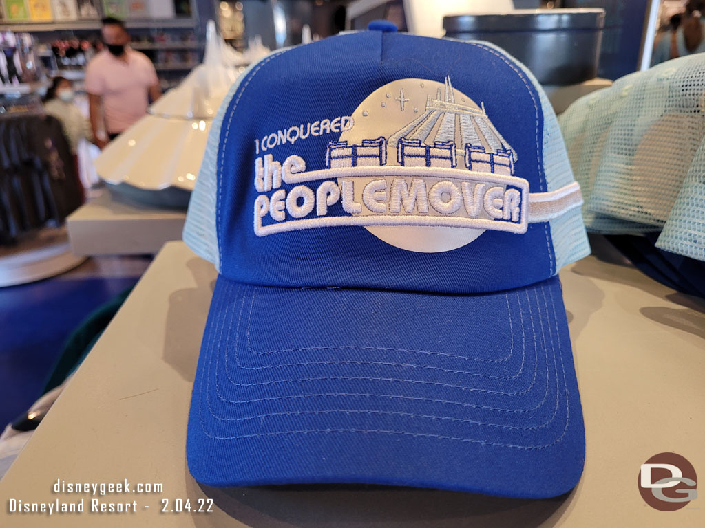 PeopleMover merchandise seemed a bit odd.  Also interesting this one features the WDW version.