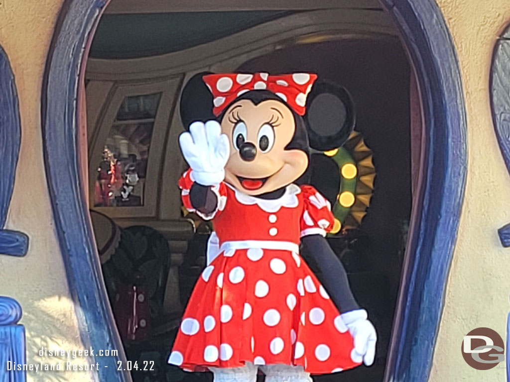 As was Minnie Mouse.