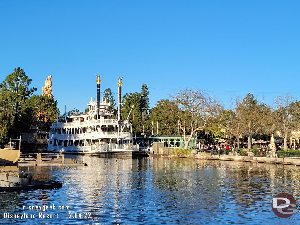 The Mark Twain was closed for renovation today.