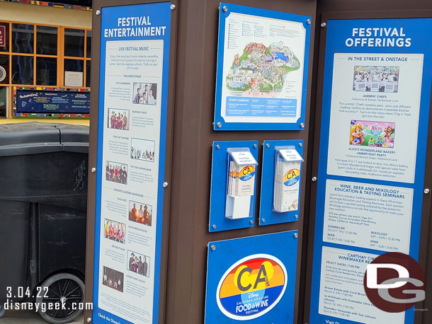 Hollywood Land has a marketplace as well as hosts some of the entertainment for the festival.