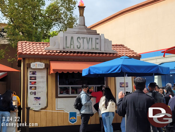 The LA Style marketplace is in Hollywood Land.