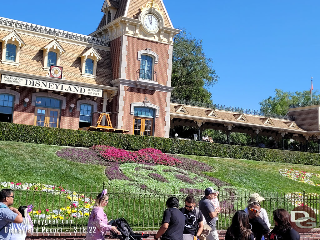 10:58am - Arrived at Disneyland.