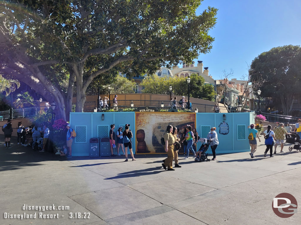 Pirates of the Caribbean turns 55 years old today. Unfortunately no anniversary cruises as the attraction is closed for renovation.