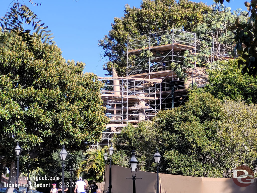 The Tarzan Treehouse project continues.