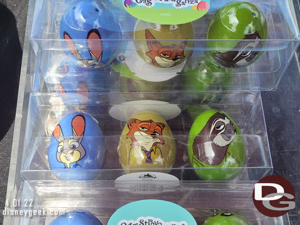 You can purchase this trio of Zootopia Eggs