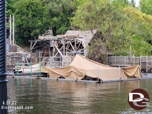 Fantasmic renovation continues ahead of its May 28th return