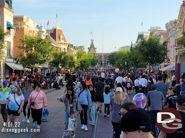 5:54pm - Main Street USA