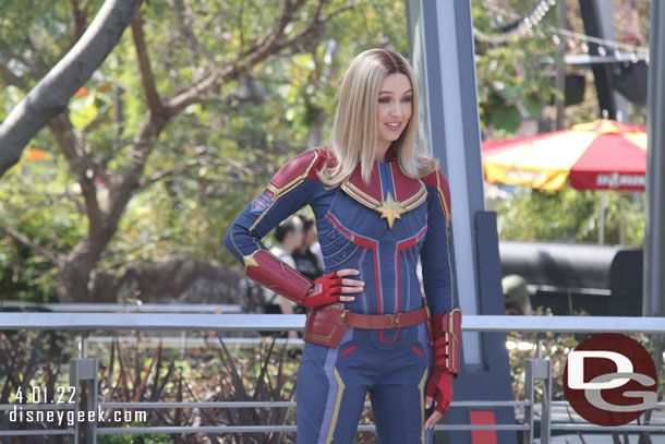 Captain Marvel was too.