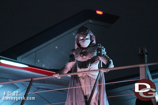 Moon Knight in Avengers Campus at Disney California Adventure