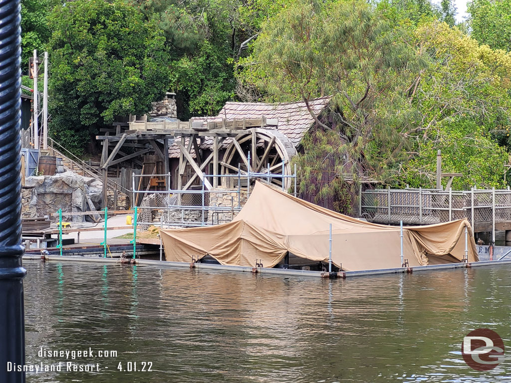 Fantasmic renovation continues ahead of its May 28th return