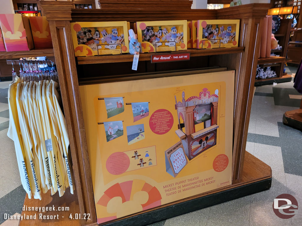 The Mickey Puppet theater in Elias and Company.  Getting that back to your car could be an adventure.  