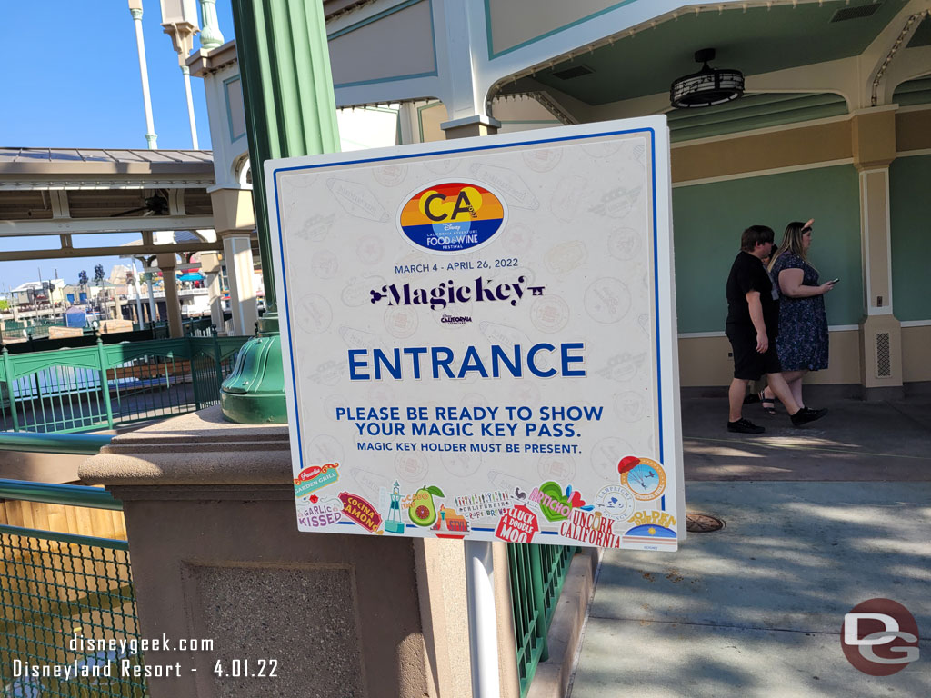 Magic Key holders can pick up a reusable straw under the Silly Symphony Swings