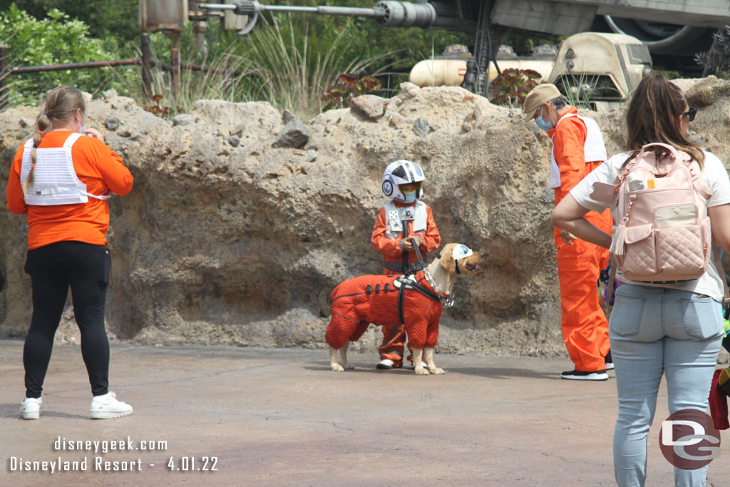 This family was ready for their Star Wars adventure.