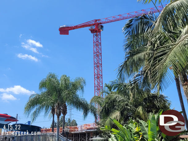 Time to check on the Disney Vacation Club Tower construction.