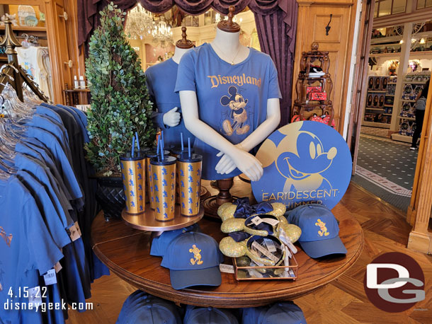 Fortuosity Shop features Disneyland Earidescent merchandise.