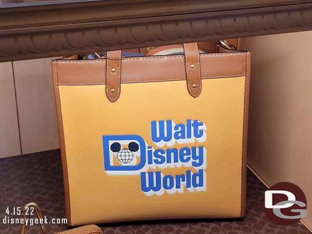 A Walt Disney World bag for sale.