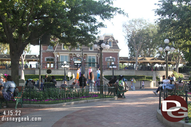 Found a quiet bench and enjoyed the Dapper Dans set from a distance.