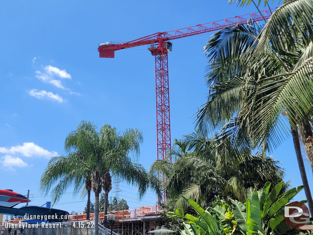 Time to check on the Disney Vacation Club Tower construction.