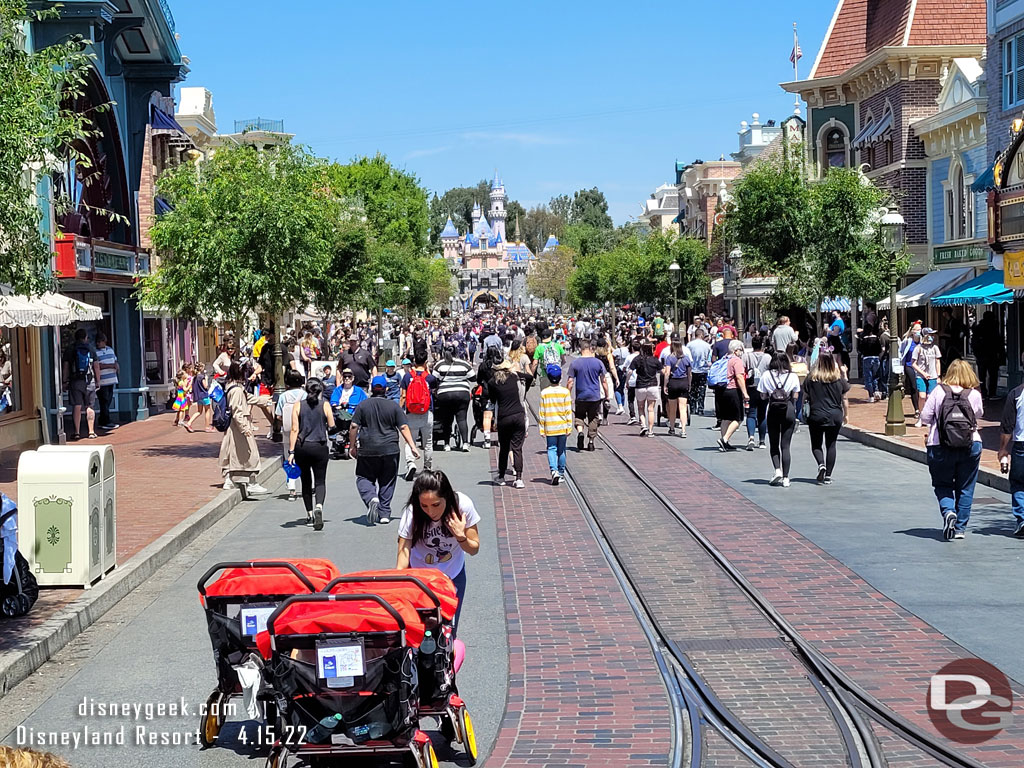 12:22pm - Main Street USA