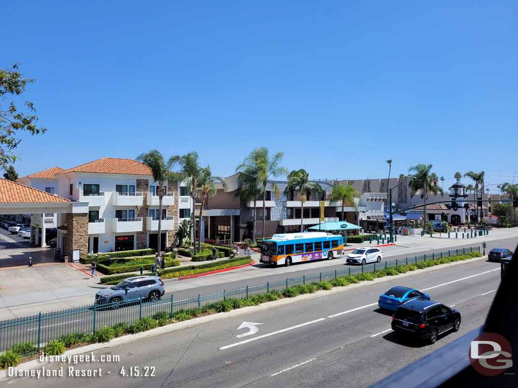 The work at the Harbor Blvd crosswalk appears to have wrapped up.