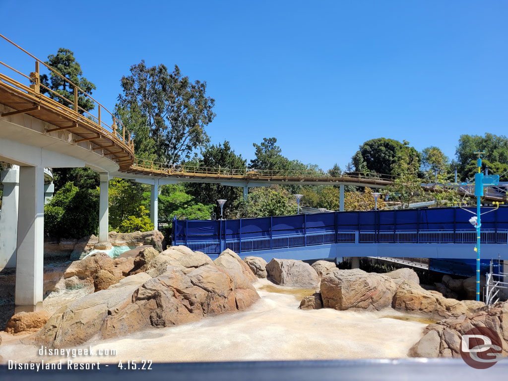 The Finding Nemo Submarine Voyage is still closed for renovation.