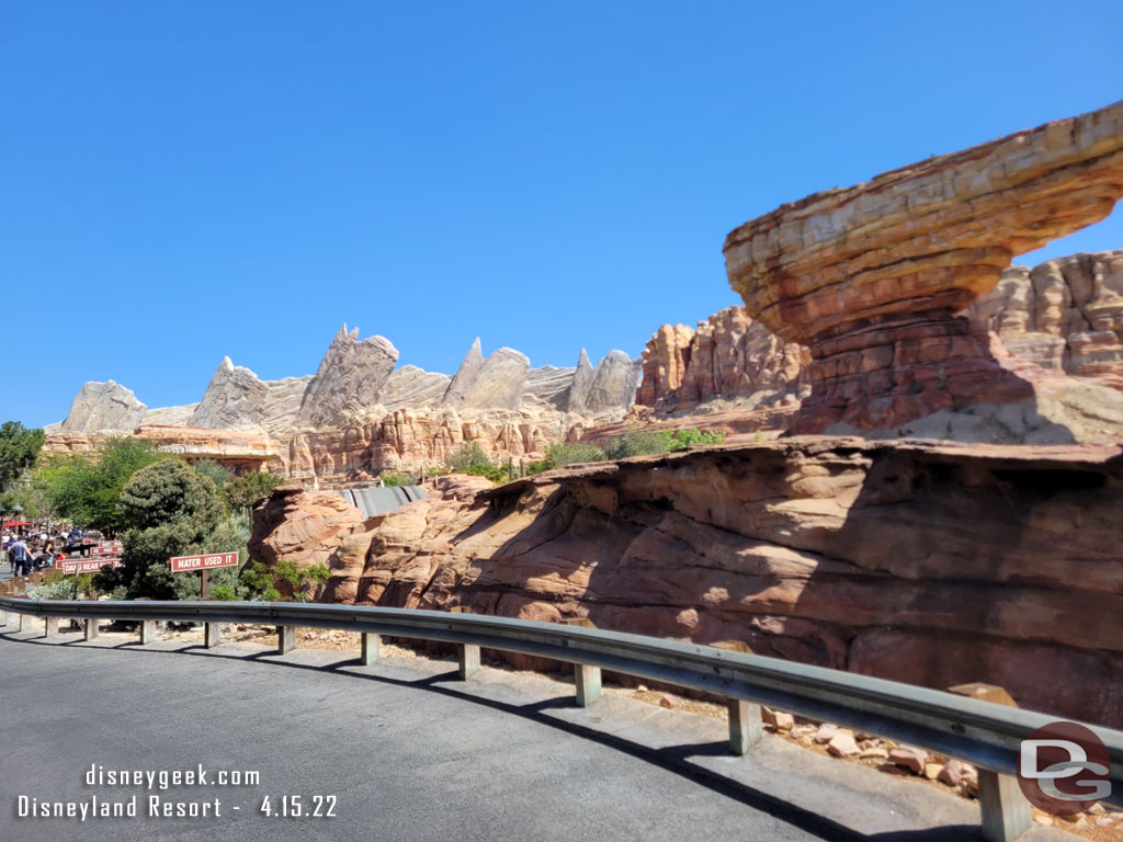 Ornament Valley this afternoon