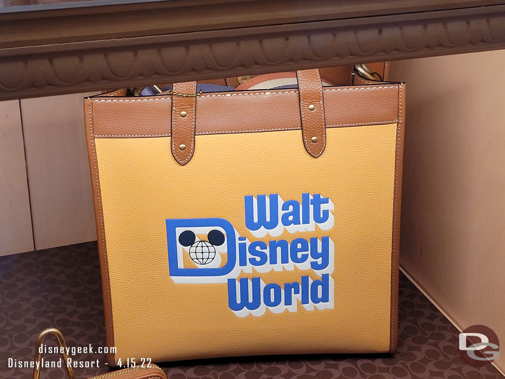 A Walt Disney World bag for sale.