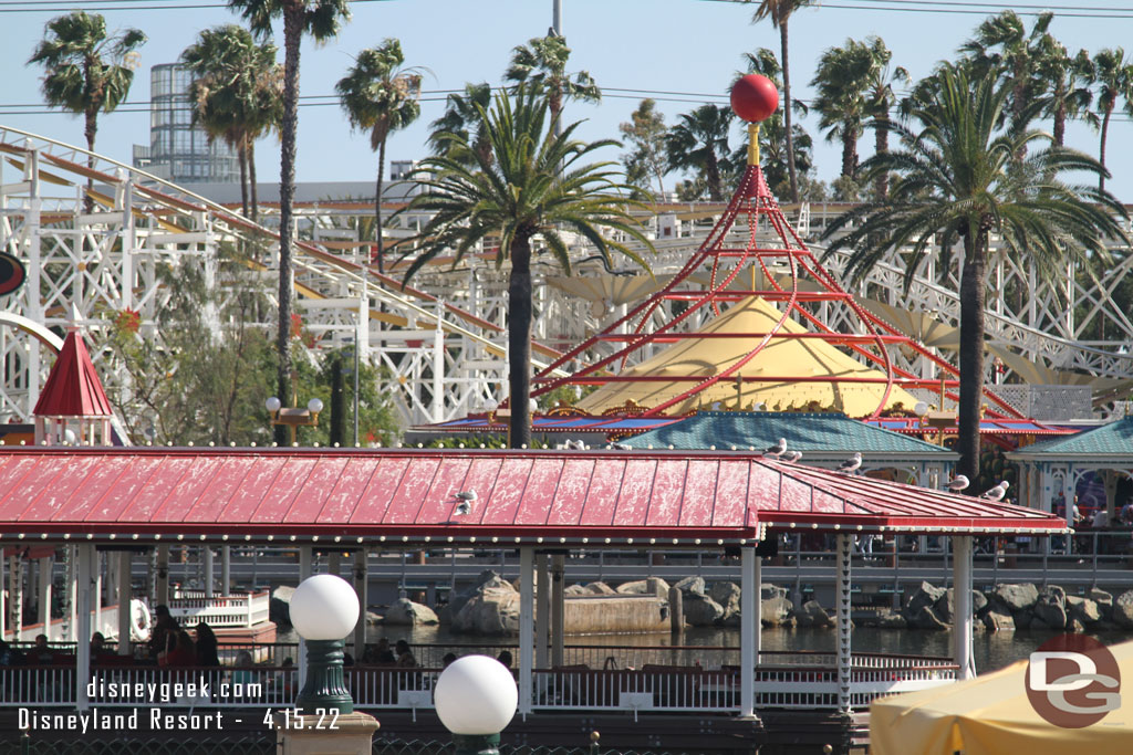 The birds have really done a number to the roof.