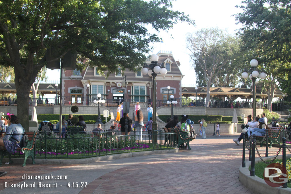 Found a quiet bench and enjoyed the Dapper Dans set from a distance.