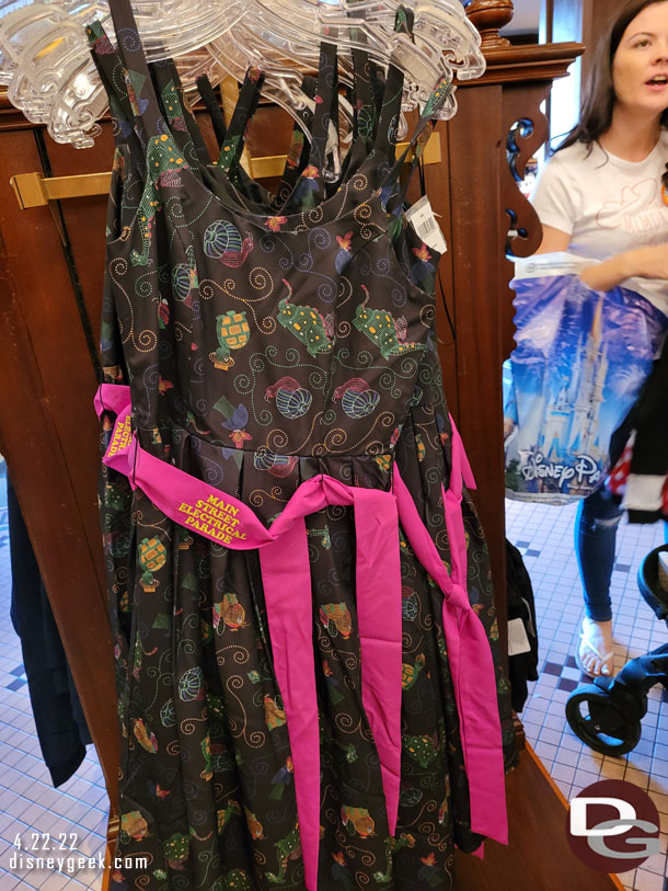 Main Street Electrical Parade dresses in the Emporium