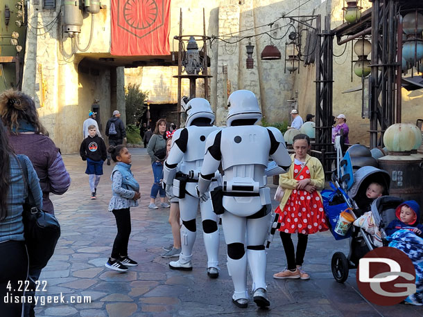 A couple of Storm Troopers on patrol