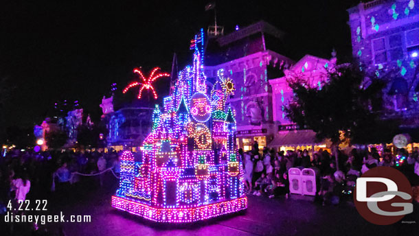 Sleeping Beauty Castle / it's a small world finale unit.