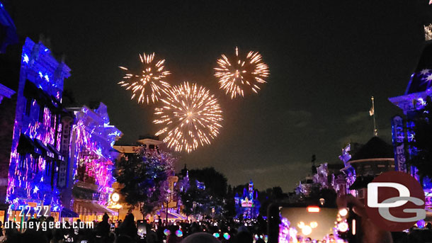 Mickey fireworks.