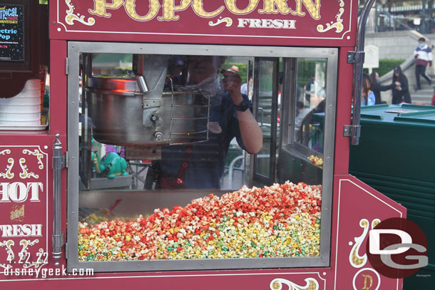 The Electric Pop kettle corn on Main Street USA