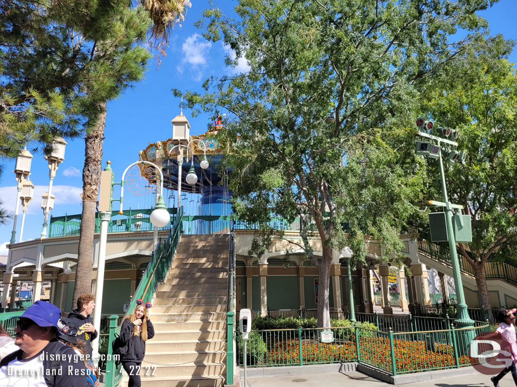 Silly Symphony Swings are closed for renovation.