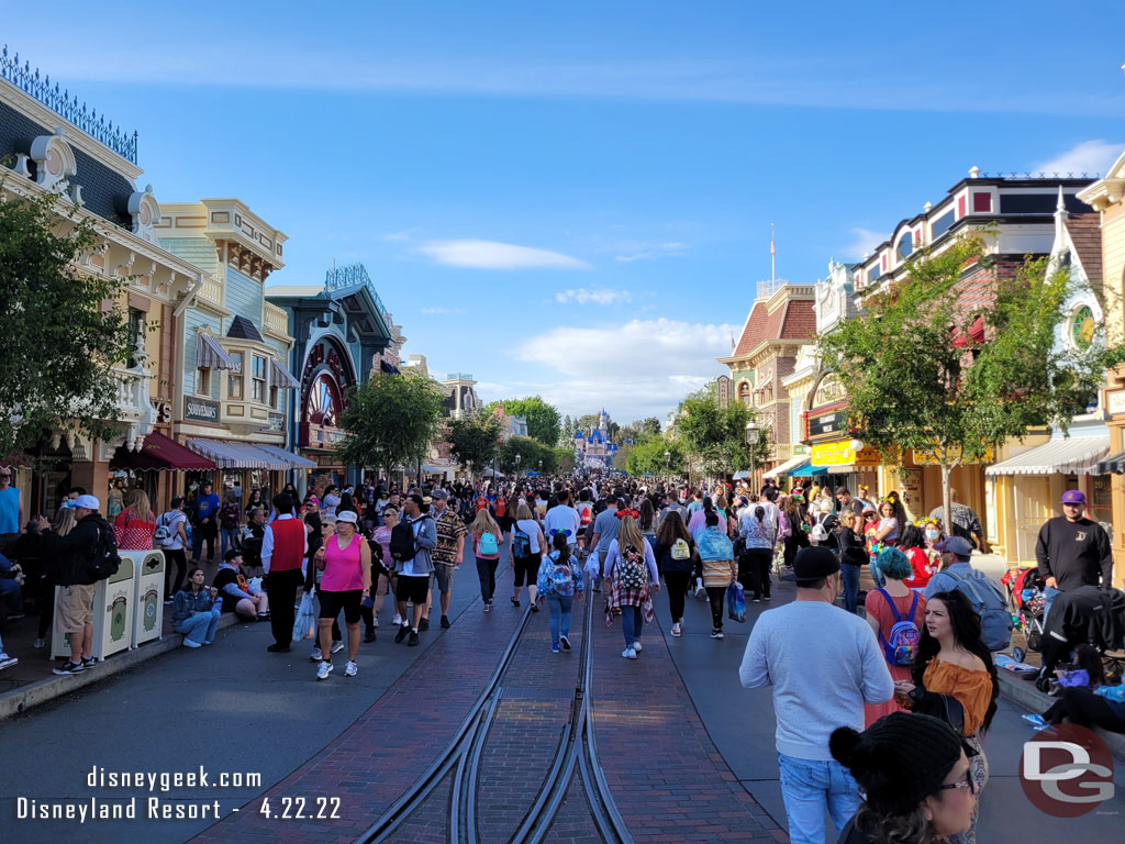 4:59pm - Main Street USA