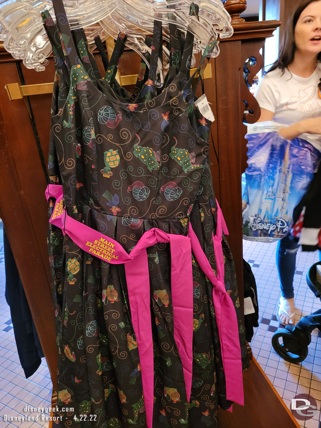 Main Street Electrical Parade dresses in the Emporium