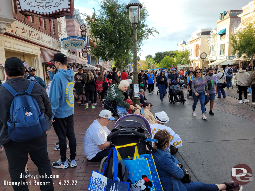 Back out on Main Street USA