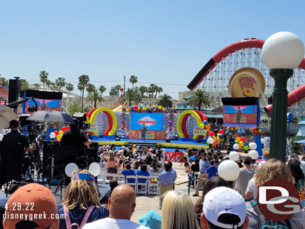 The Disney Junior showcase was underway when I arrived in the area.