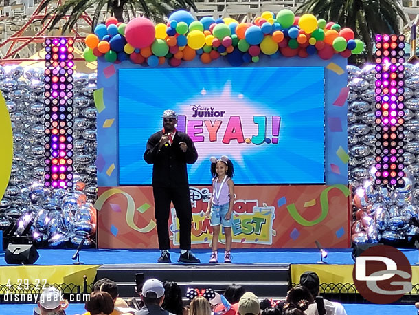 Martellus Bennett's (Super Bowl Champion and Children's Book Authro) and his daughter announce the upcoming Hey A.J.! show inspired by his book.