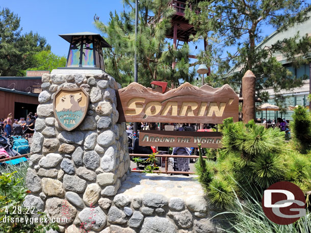 Soarin' Around the World has returned.