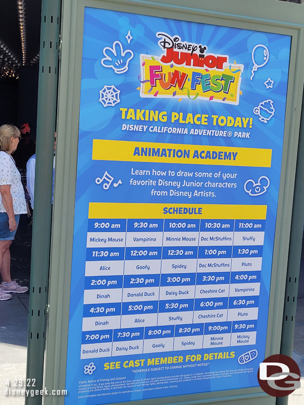 Some Disney Junior additions to the Animation Academy line up today.