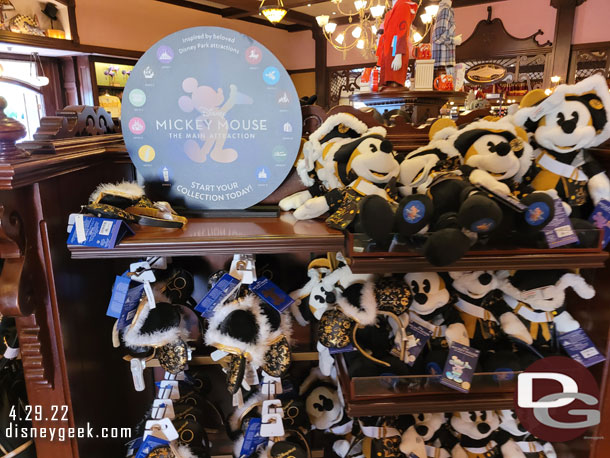 Mickey Mouse the Main Attraction collection in the Emporium